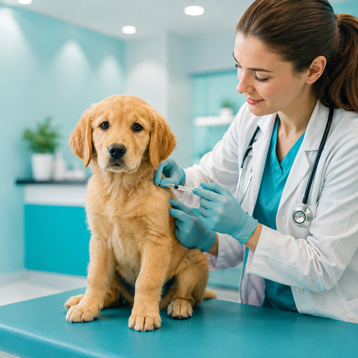 Vacunación veterinaria